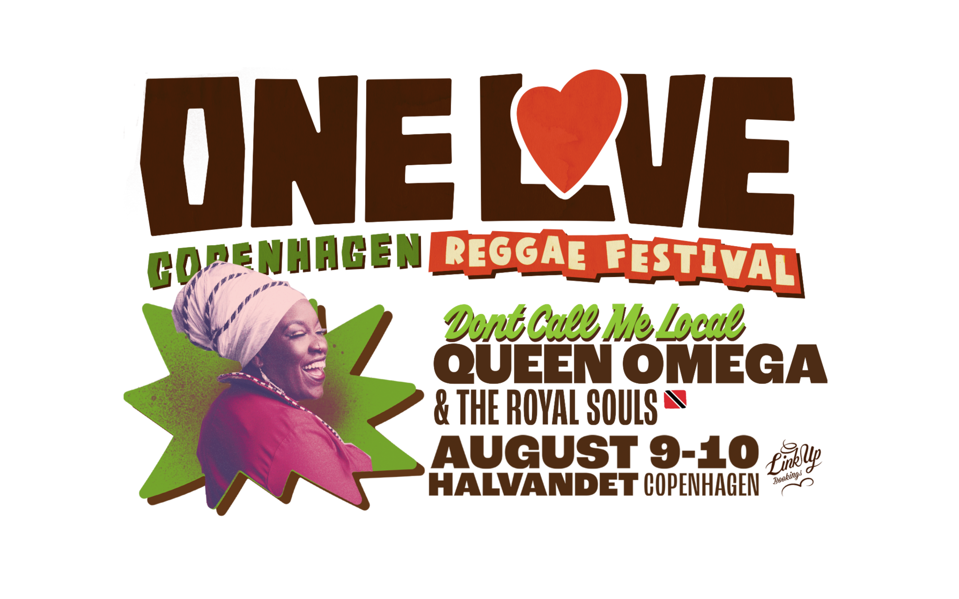 Queen Omega at One Love Copenhagen 2024 - Celebrated reggae artist from Trinidad and Tobago, gracing the stage in Copenhagen,