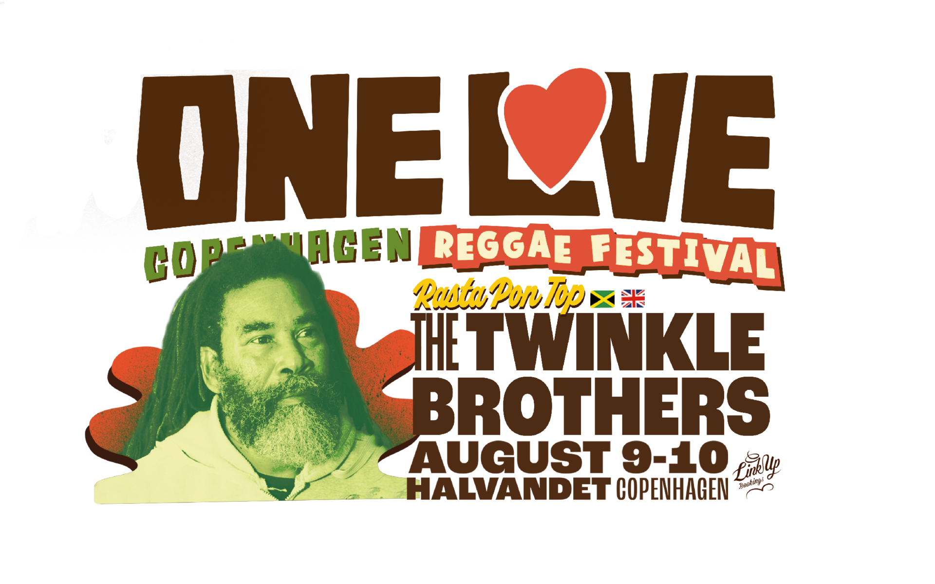 The Twinkle Brothers at One Love Copenhagen 2024 - Renowned reggae and dub ensemble from Copenhagen, Denmark, Sweden, and Norway