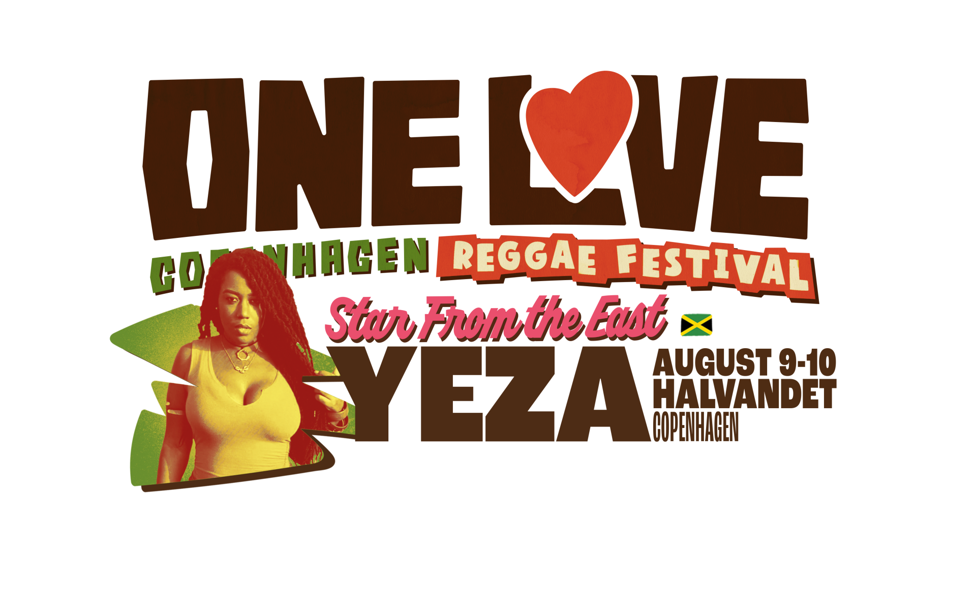 Yeza performing at One Love Copenhagen 2024, a must-see act for music lovers in Copenhagen, Denmark, Sweden, and Norway